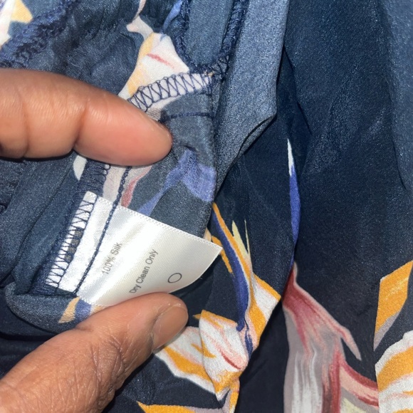 Amour Vert Silk Floral Jumpsuit - Size s - Picture 3 of 5